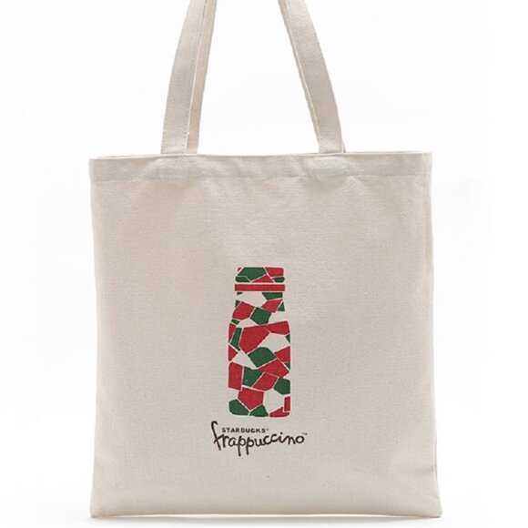 Starbucks Frappuccino Christmas Tote Bag - Picture 1 of 5